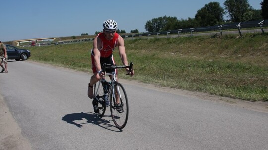 Triathloniści upału się nie boją