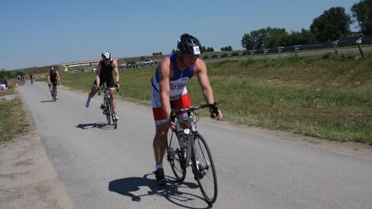 Triathloniści upału się nie boją