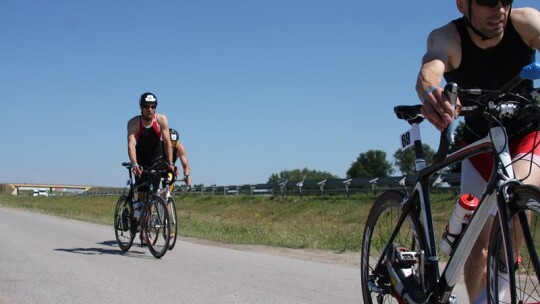 Triathloniści upału się nie boją