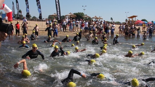 Triathloniści upału się nie boją