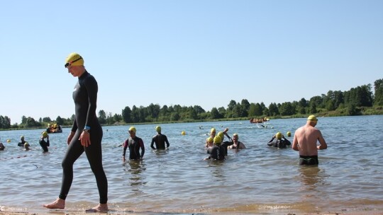 Triathloniści upału się nie boją