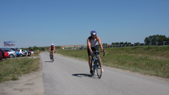 Triathloniści upału się nie boją