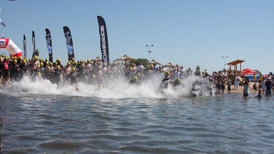 Triathloniści upału się nie boją