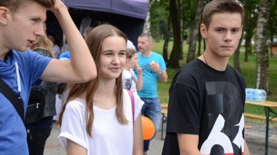 Garwolińscy policjanci ze sztandarem