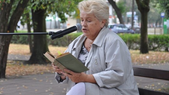 Grażyna Wolszczak czytała w Maciejowicach