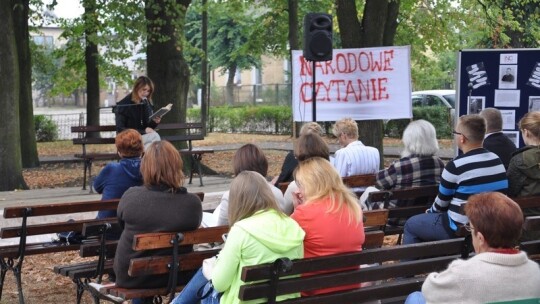 Grażyna Wolszczak czytała w Maciejowicach