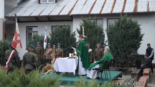 Przewóz: pamiątkowa tablica dla obrońców mostu