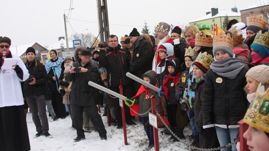 Królewski orszak w Garwolinie