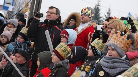 Królewski orszak w Garwolinie