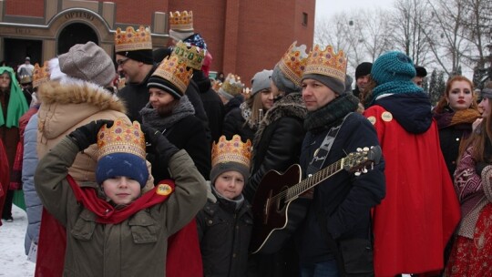 Królewski orszak w Garwolinie