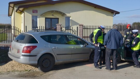 Citroen wjechał w peugeota