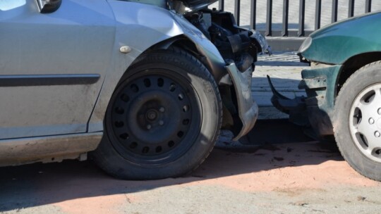 Citroen wjechał w peugeota