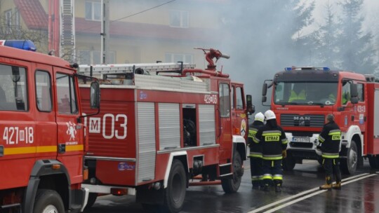 Dwa domy paliły się pod Garwolinem