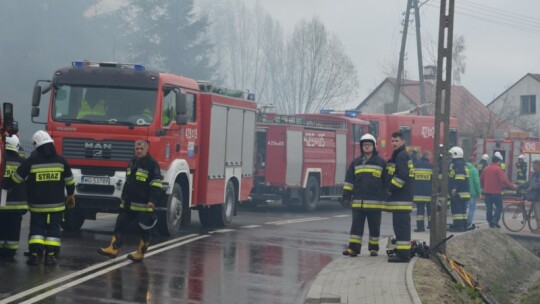 Dwa domy paliły się pod Garwolinem