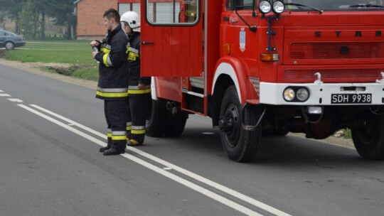 Dwa domy paliły się pod Garwolinem