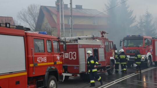 Dwa domy paliły się pod Garwolinem