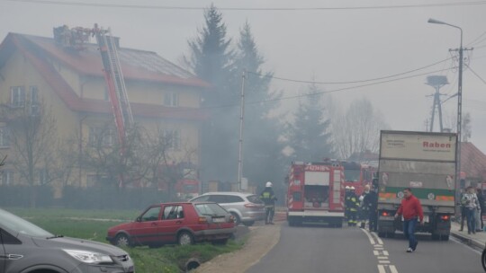 Dwa domy paliły się pod Garwolinem