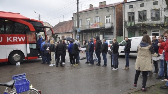 44 litry krwi dla Katarzyny Książek