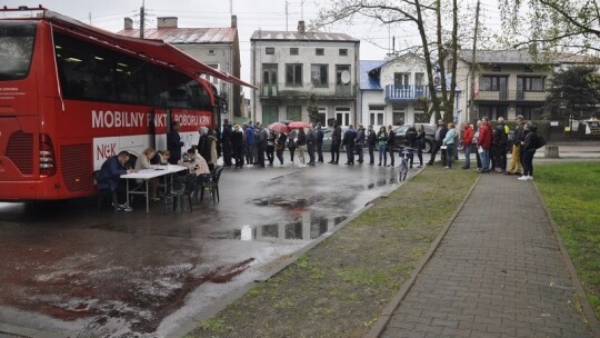 44 litry krwi dla Katarzyny Książek