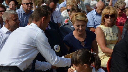 Dożynki w Gończycach z silnym akcentem na tradycję [video]