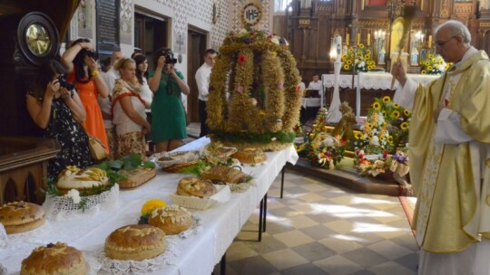 Jubileuszowe święto plonów w Miastkowie Kościelnym [video]