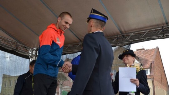 Łukasz Świesiulski drugi w Mistrzostwach Polski Strażaków