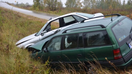 Kolizja za kolizją na drogach powiatu