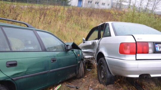 Kolizja za kolizją na drogach powiatu