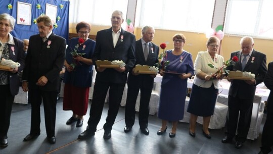 Małżeńskie jubileusze w gminie Łaskarzew