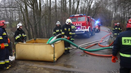 Pożar kościoła w Zwoli Poduchownej