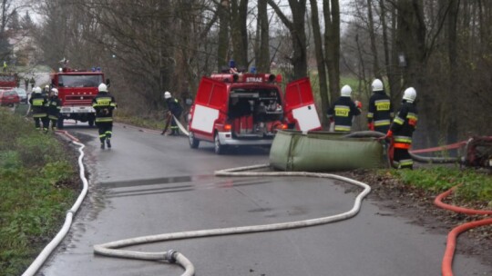 Pożar kościoła w Zwoli Poduchownej