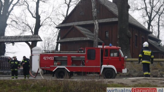 Pożar kościoła w Zwoli Poduchownej