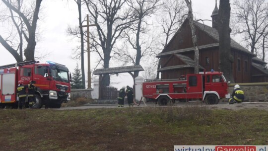 Pożar kościoła w Zwoli Poduchownej