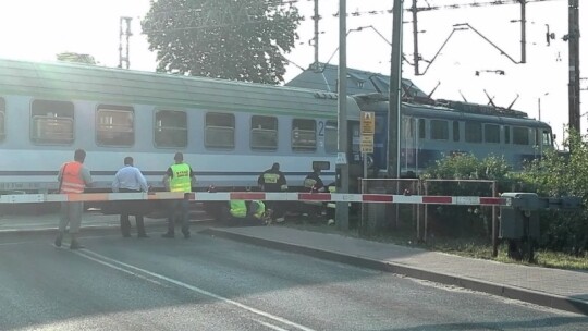 Pilawa: Pociąg potrącił pieszego