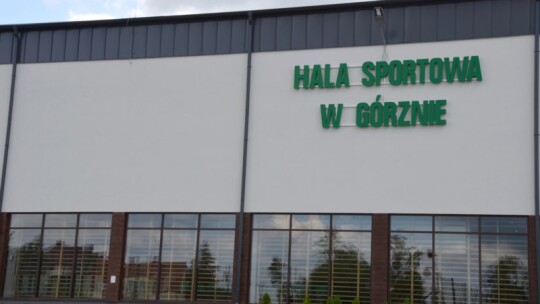 Górzno: Hala sportowa i boisko otwarte