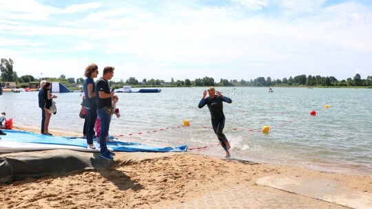 Triathlon: Ekiert i bracia Biernaccy najlepsi z powiatu