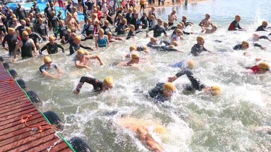 Triathlon: Ekiert i bracia Biernaccy najlepsi z powiatu