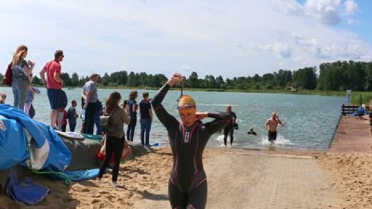 Triathlon: Ekiert i bracia Biernaccy najlepsi z powiatu