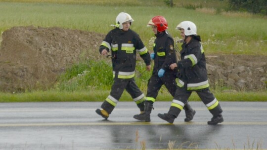 DK 17: wypadek z udziałem 5 samochodów. 31 rannych [wideo]