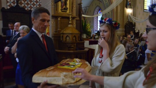 Miastkowskie dożynki z silnym akcentem wiary [wideo]