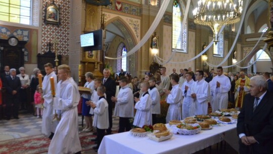 Miastkowskie dożynki z silnym akcentem wiary [wideo]