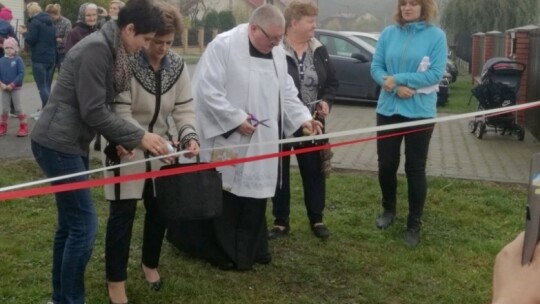 Nowe miejsce zabaw w Żabieńcu