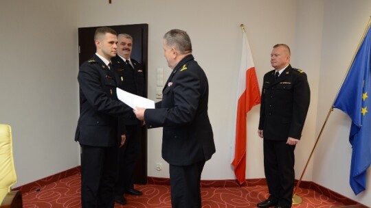 St. kpt. Tomasz Biernacki zastępcą komendanta powiatowego