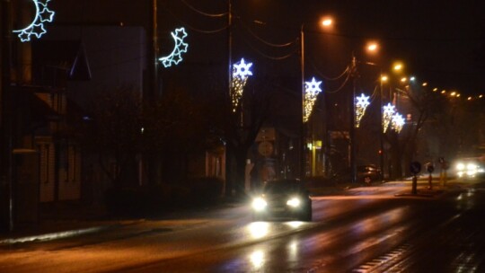 Świąteczne iluminacje przy nowych ulicach