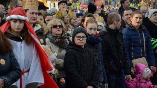 Ogromne zainteresowanie Orszakiem Trzech Króli w Żelechowie [wideo]