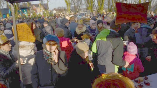 Ogromne zainteresowanie Orszakiem Trzech Króli w Żelechowie [wideo]