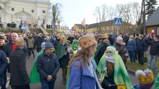 Ogromne zainteresowanie Orszakiem Trzech Króli w Żelechowie [wideo]