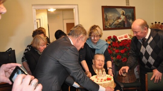 100. urodziny Józefy Wielgosz z Garwolina