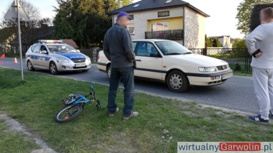 9-latek wjechał pod samochód