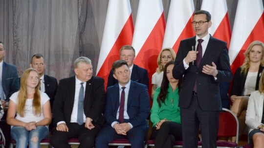 Spotkanie z premierem Morawieckim zakończone awanturą [wideo]